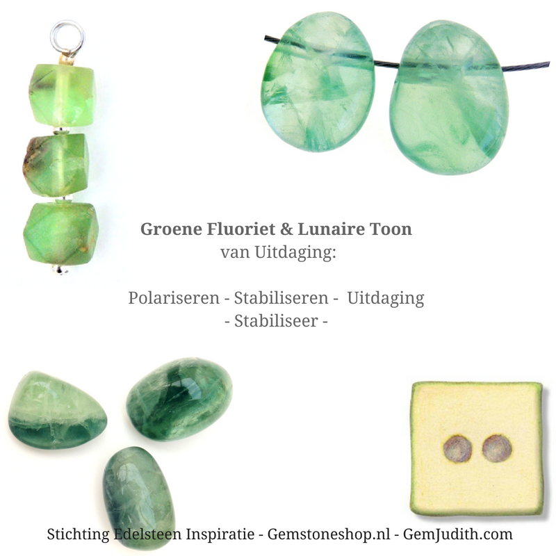 Groene Fluoriet- Rechter Knie